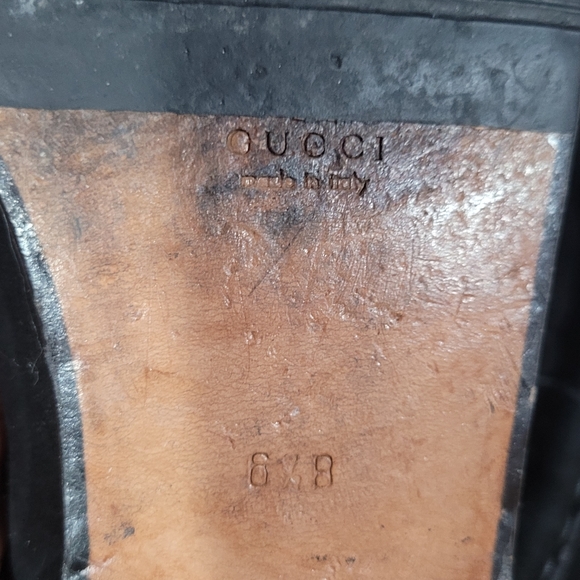 Authentic Gucci vintage horsebit clog mules size 6.5B - Picture 12 of 15